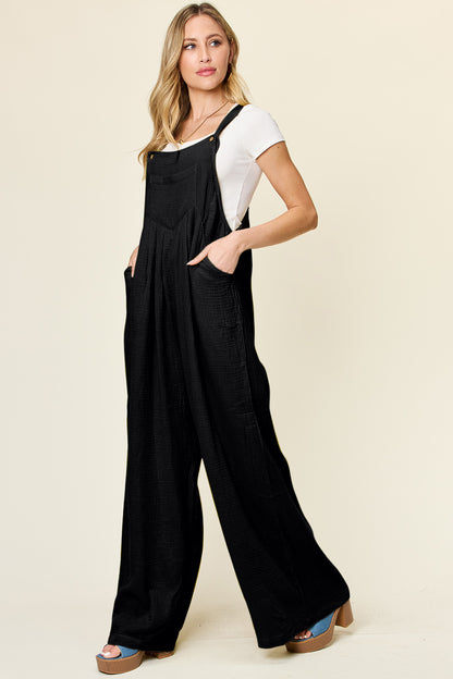 GroovyStride Wide-Leg Overalls