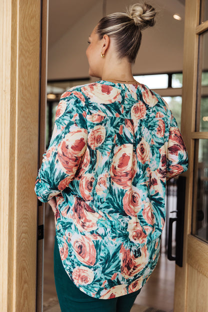 Whisked Away Floral Top