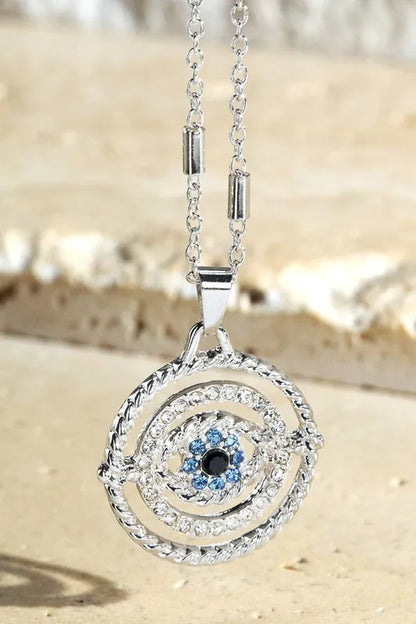 Evil Eye Pendant Necklace *Final Sale*